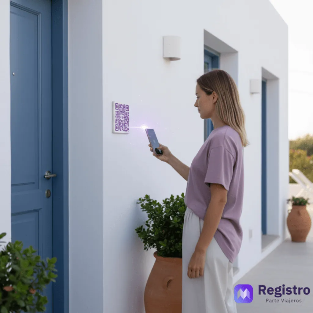 ¿Hora punta? Un QR para que se registren solos