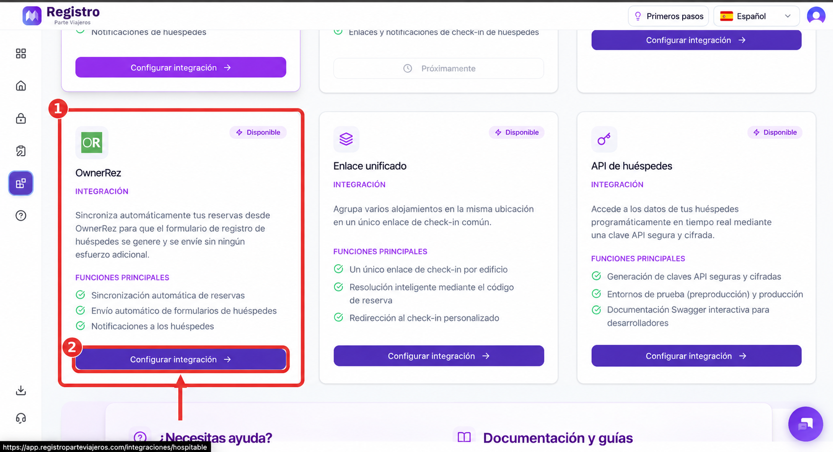 Scheda dell’integrazione OwnerRez
