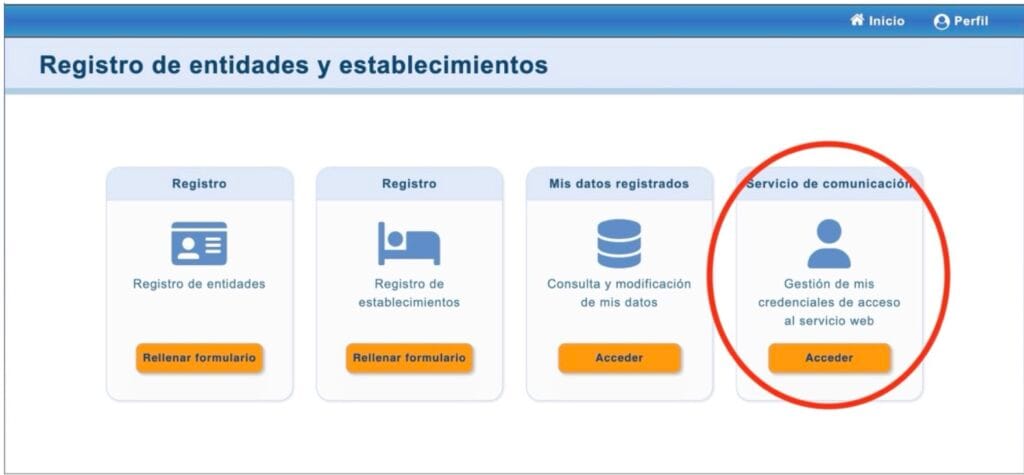 GUÍA: ¿CÓMO REGISTRARSE EN SES HOSPEDAJES Y AUTOMATIZAR EL ENVÍO DEL PARTE CON REGISTRO PARTE VIAJEROS? 5 Gestión de mis credenciales de acceso al servicio web