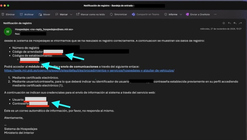 GUÍA: ¿CÓMO REGISTRARSE EN SES HOSPEDAJES Y AUTOMATIZAR EL ENVÍO DEL PARTE CON REGISTRO PARTE VIAJEROS? 7 Captura de pantalla 2025 03 31 a las 21.14.58