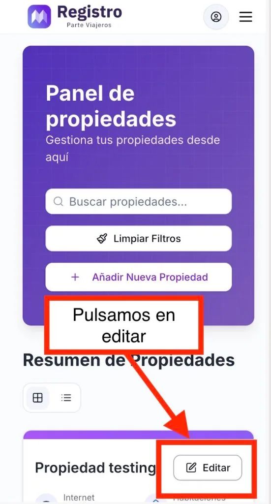 GIDA: NOLA IZENA EMAN SES HOSPEDAJES ETA BIDIDAIARIEN TXOSTENEN ERREGISTROAREKIN BATERA TXOSTENA BIDALTZEA AUTOMATIZATU?