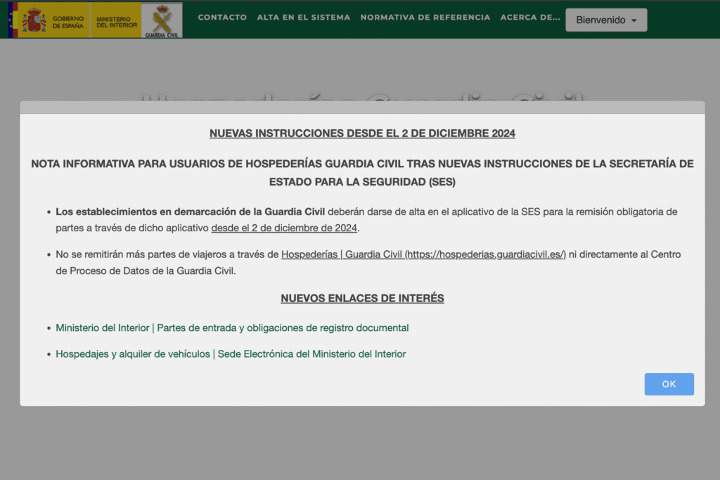 Hospederías ya No Funciona: Cambios en Registro de Huéspedes Hospederías ya No Funciona: Cambios en Registro de Huéspedes