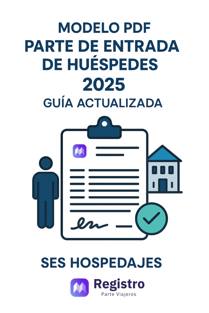 Modelo PDF: Parte de Entrada de Huéspedes 2025: Guía Actualizada SES HOSPEDAJES. 🧾 Modelo PDF: Parte de Entrada de Huéspedes 2025: Guía Actualizada SES HOSPEDAJES. 🧾