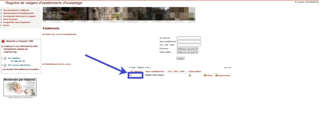 Cómo realizar el Registro de Viajeros en los Mossos d’Esquadra