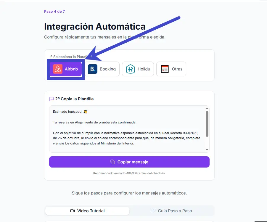 Como Automatizar el Registro de Viajeros con Airbnb