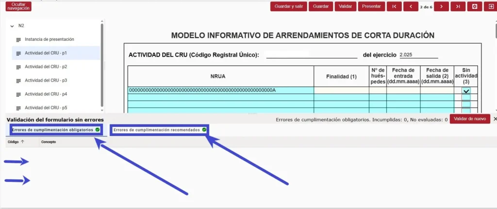 Guía: Aplicación Web NRUA N2 Multi para Mac y otros sistemas operativos