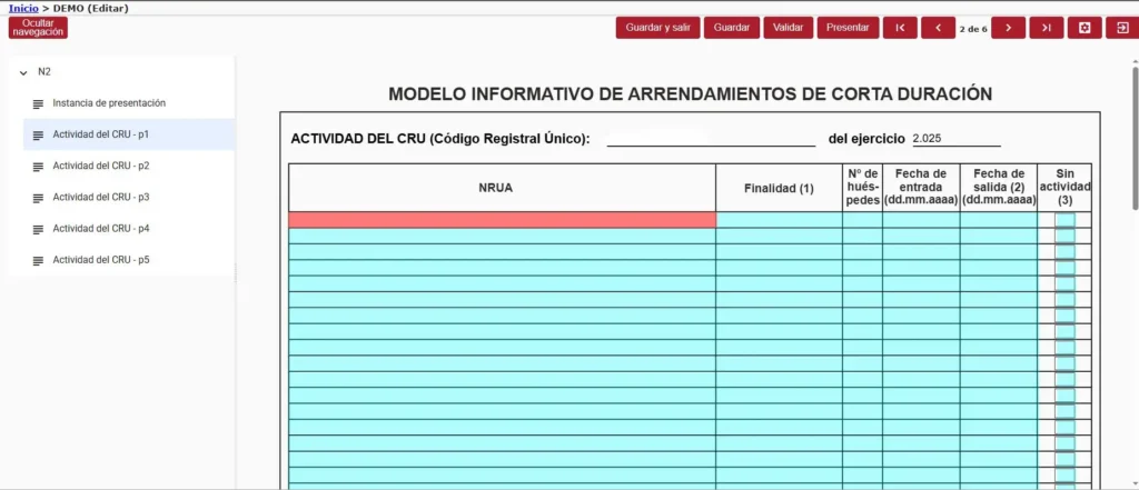 Guía: Aplicación Web NRUA N2 Multi para Mac y otros sistemas operativos
