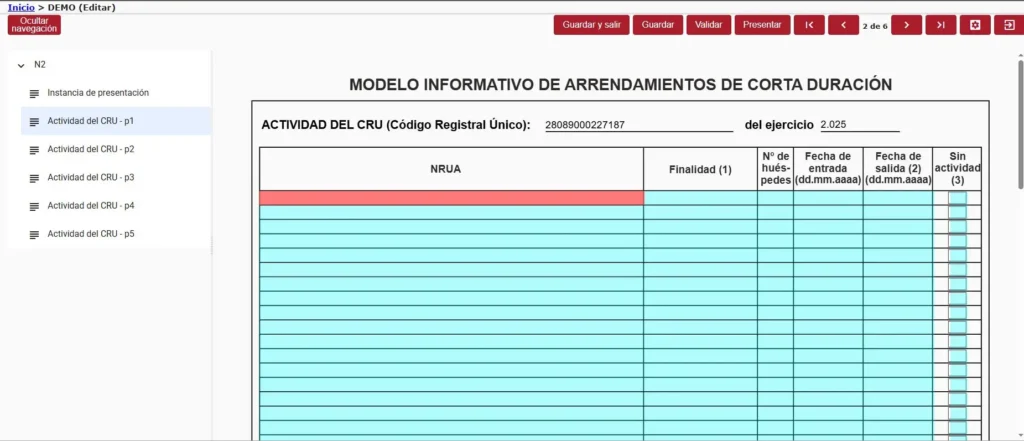 Guía de programa Registro N2 en Mac Guía de programa Registro N2 en Mac