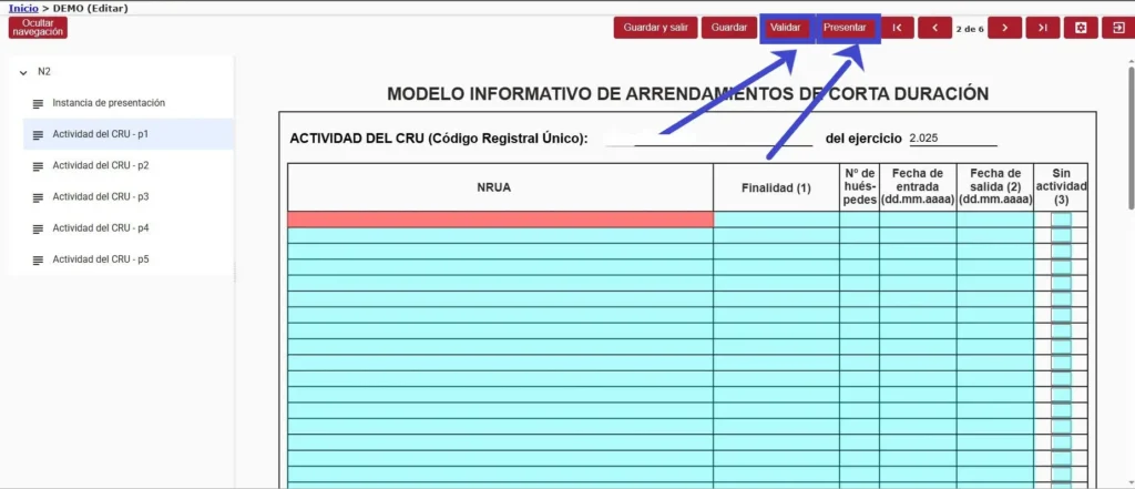 Guía: Aplicación Web NRUA N2 Multi para Mac y otros sistemas operativos