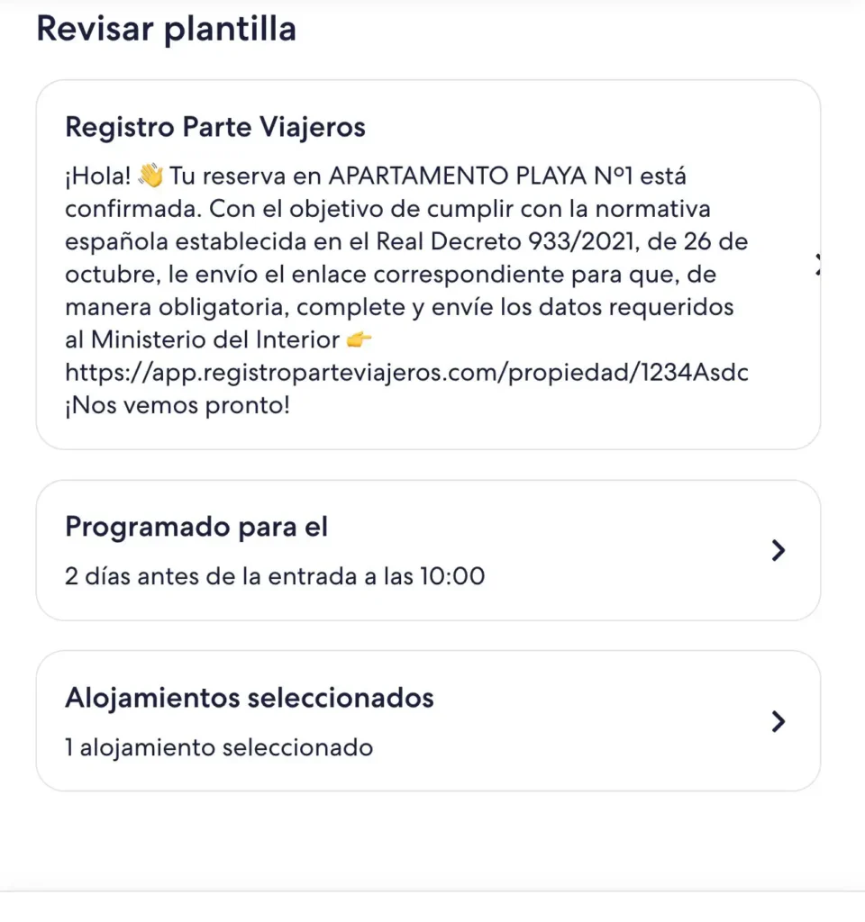 Cómo automatizar el Registro de Viajeros con VRBO