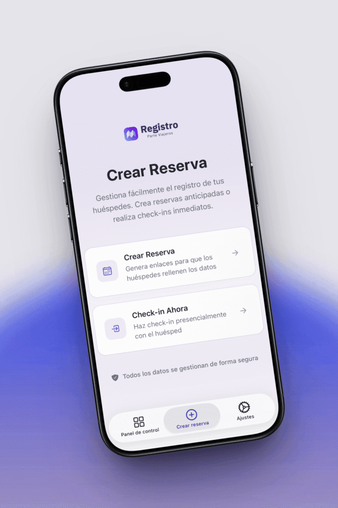 So checken Sie über die mobile App für die Reiseregistrierung ein