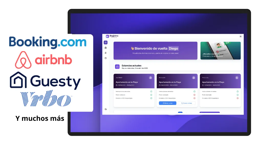 Registro Parte Viajeros - Automatiza el envío del parte de viajeros Registro Parte Viajeros - Automatiza el envío del parte de viajeros
