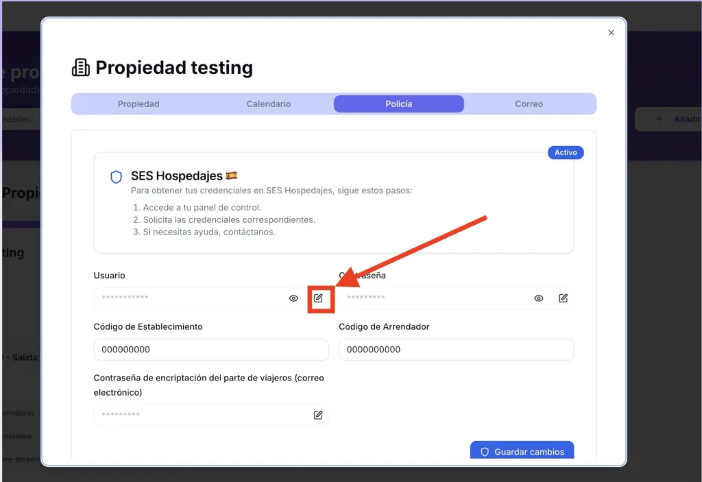 GIDA: NOLA IZENA EMAN SES HOSPEDAJES ETA BIDIDAIARIEN TXOSTENEN ERREGISTROAREKIN BATERA TXOSTENA BIDALTZEA AUTOMATIZATU?