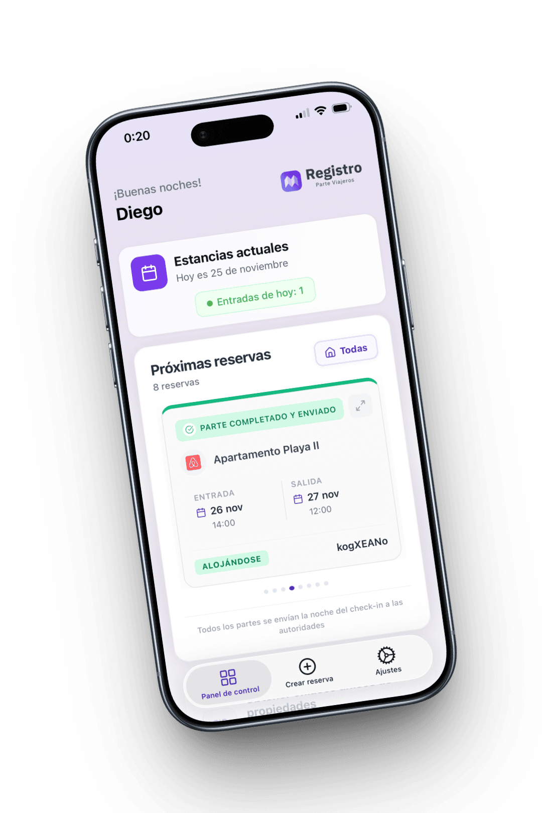 Registro Parte Viajeros - Automatiza el envío del parte de viajeros Registro Parte Viajeros - Automatiza el envío del parte de viajeros